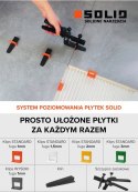 SOLID SYSTEM POZIOMOWANIA 100 szt. klips 3 mm