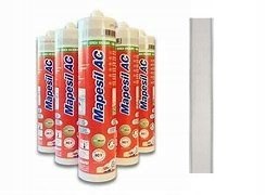 MAPEI SILIKON SANITARNY MAPESIL 100 BIAŁY 310ml.