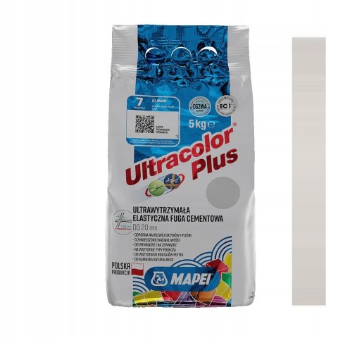 MAPEI FUGA CEMENTOWA ULTRACOLOR PLUS 5 kg. 100 BIAŁA