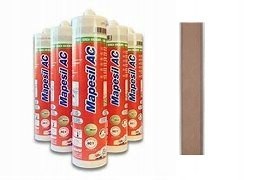 MAPEI SILIKON SANITARNY MAPESIL AC 135 ZŁOTY PYŁ 310ml.