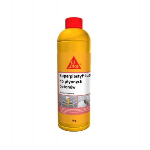 SIKA DOMIESZKA DO BETONU UPŁYNNIAJĄCA SIKACEM SUPERPLAST 1KG