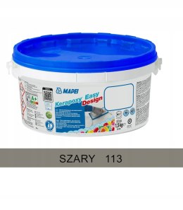 MAPEI FUGA EPOKSYDOWA KERAPOXY EASY DESIGN 113 SZARA 1,5 kg.