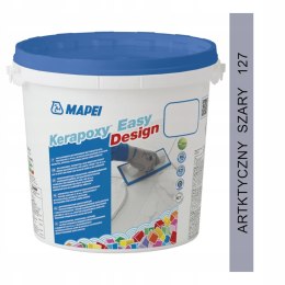 MAPEI FUGA EPOKSYDOWA KERAPOXY EASY DESIGN 127 ARKTYCZNY SZARY 3kg.