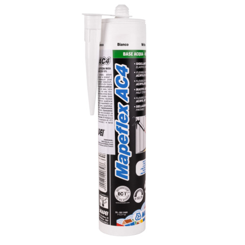 MAPEI MAPEFLEX AC4 USZCZELNIACZ AKRYL BIAŁY 300ML